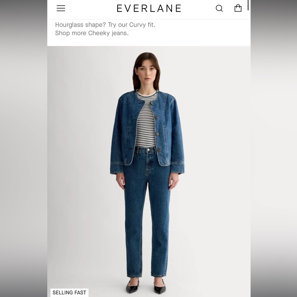 EUC Everlane 90s Cheeky Jean